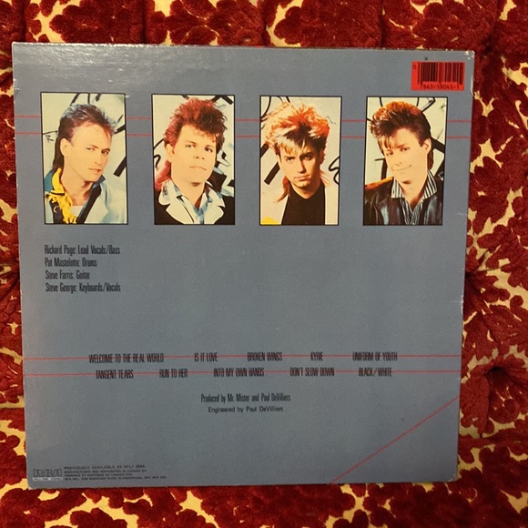 MR.Mister album Welcome To The Real World on vinyl - Picture 2 of 7